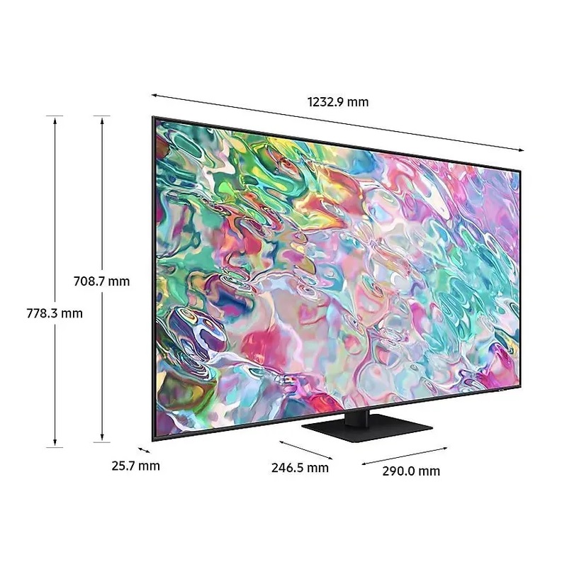 Телевизор Samsung QE55Q70BAU 55" 4K UHD, черный