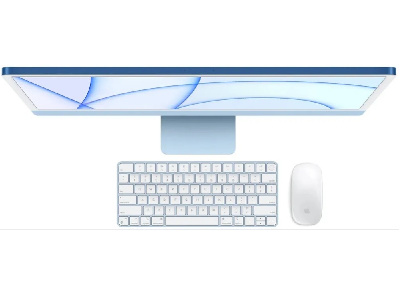 Моноблок Apple iMac 24 (M1, 8/256Gb) (MJV93), Blue, Open Box