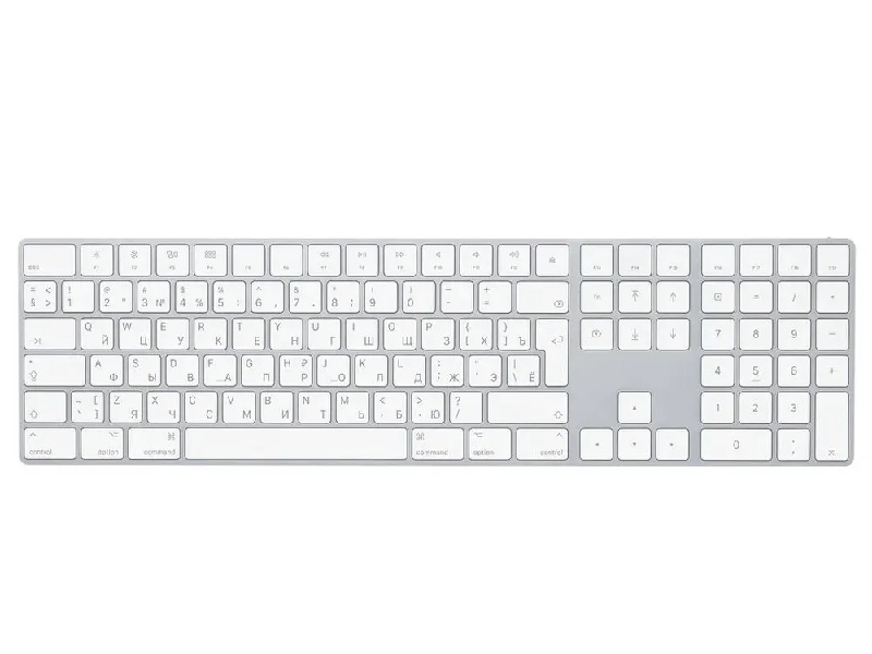 Клавиатура Apple Magic Keyboard with Numeric Keypad, White