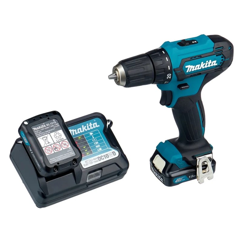 Аккумуляторная дрель-шуруповерт Makita DF333DWYE, 12В