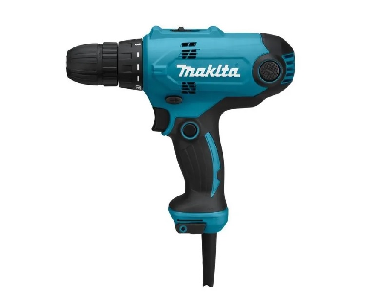 Дрель электрическая Makita DF0300X3, 320Вт, 56Н/м