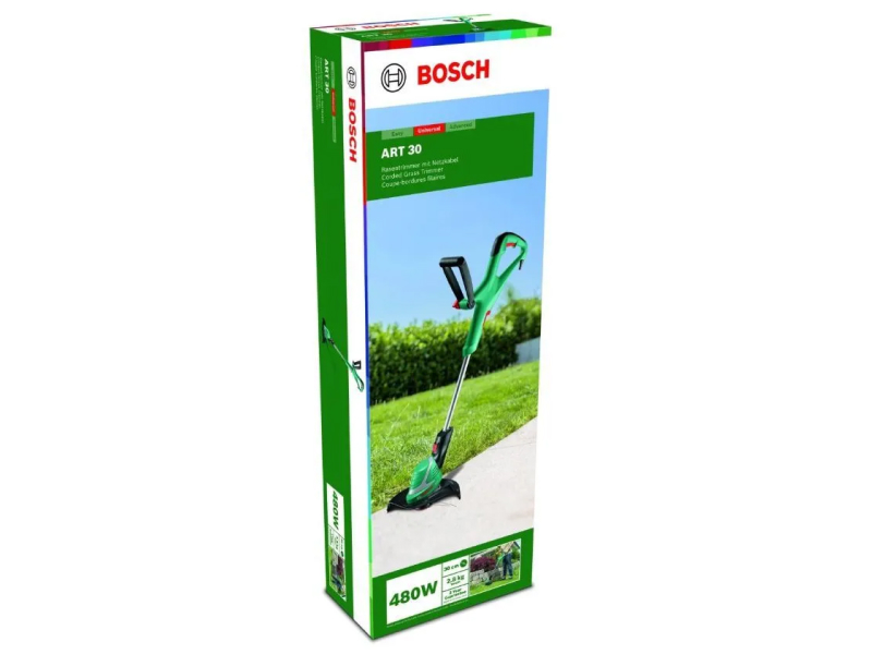 Триммер электрический BOSCH ART 30 (0.600.8A5.400), 550 Вт, 30 см