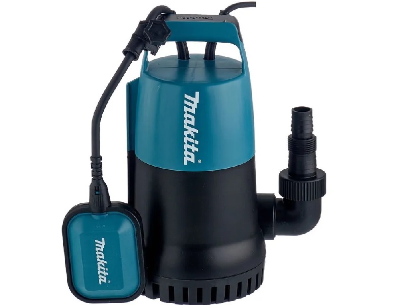 Дренажный насос для чистой воды Makita PF0300 (300 Вт,7 м, 140 л/мин)