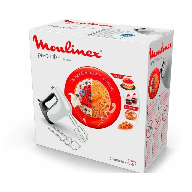 Миксер Moulinex Prepmix HM 460110, Black/White